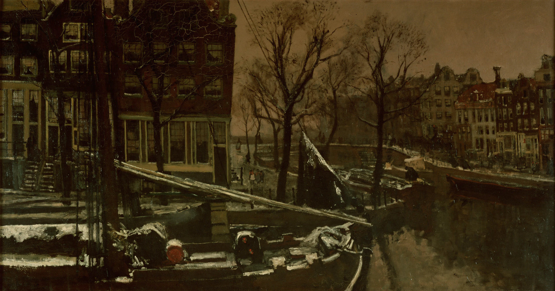 L'hiver à Amsterdam - George Hendrik Breitner