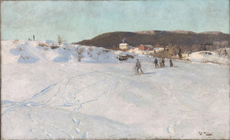 Winter in Norway - Frits Thaulow