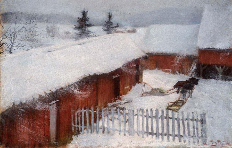 Winter - Thaulow Fries
