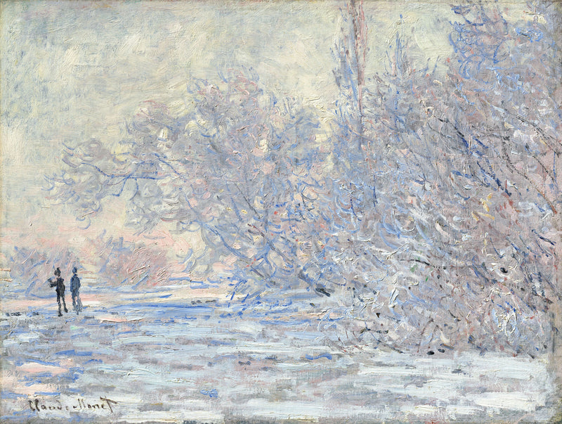Winter in Giverny - Le Givre W963 - Claude Monet