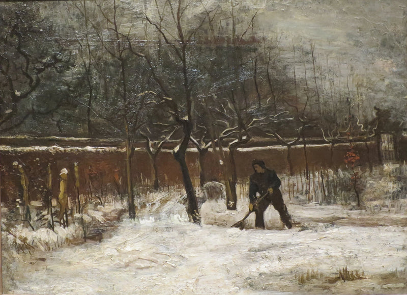 Winter (The Rectory Garden Under the Snow) - Vincent van Gogh