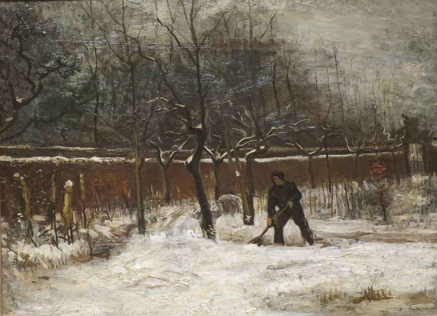 Winter (The Rectory Garden Under the Snow) - Vincent van Gogh