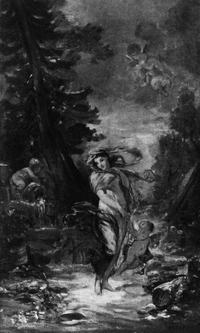 Winter - Jean-Honoré Fragonard