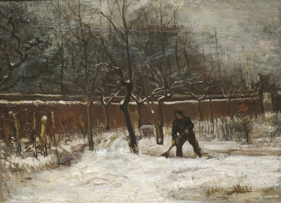 Winter (The Rectory Garden Under the Snow) - Vincent van Gogh