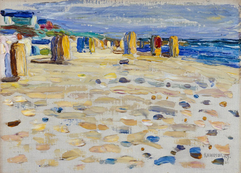 Holland - Beach Chairs - Vassily Kandinsky