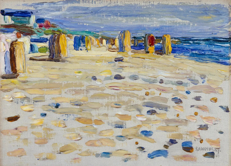 Holland - Beach Chairs - Vassily Kandinsky