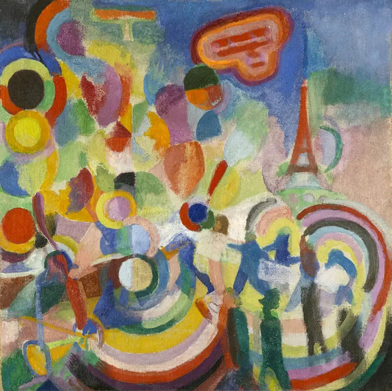 Tribute to Blériot - Robert Delaunay