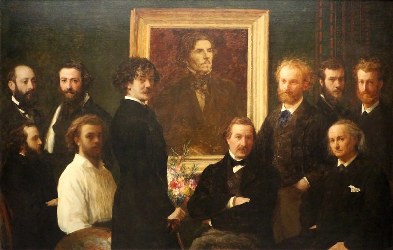 Hommage à Delacroix - Henri Fantin-Latour