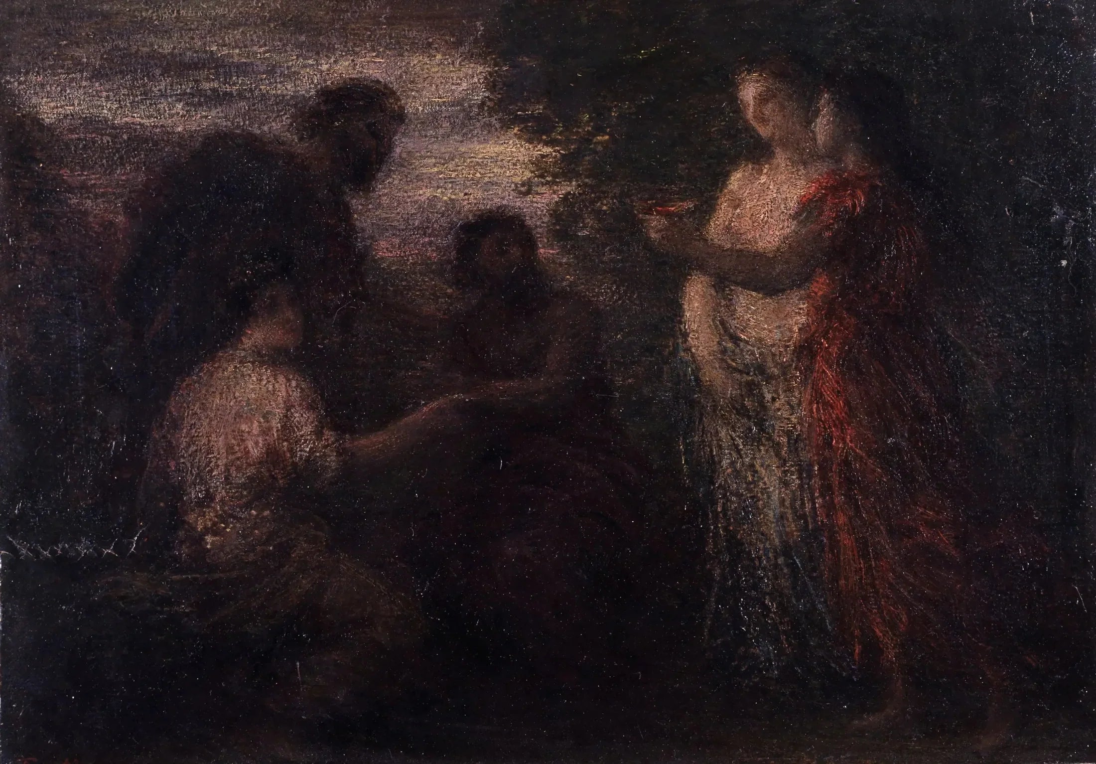 Hommage à Schumann - Henri Fantin-Latour image 1 copie peinte à la main à l’huile