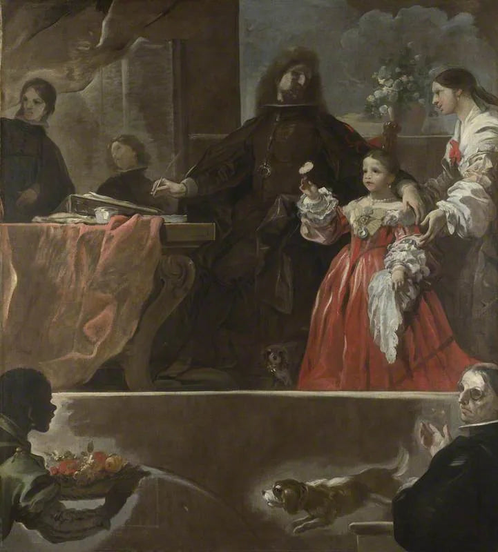 Homage to Velázquez - Luca Giordano