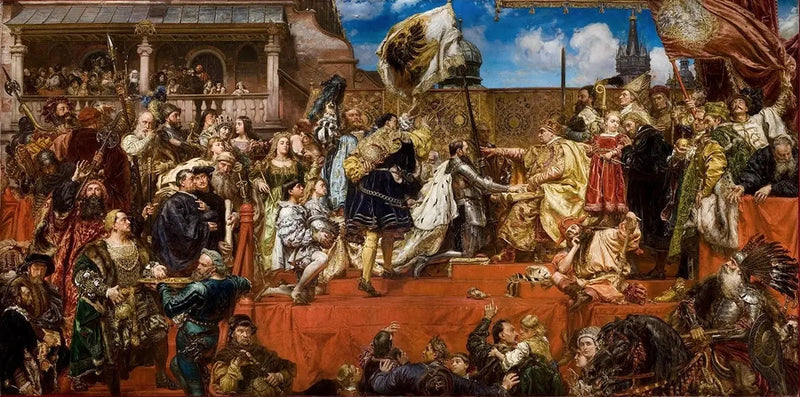 Prussian Homage - Jan Matejko