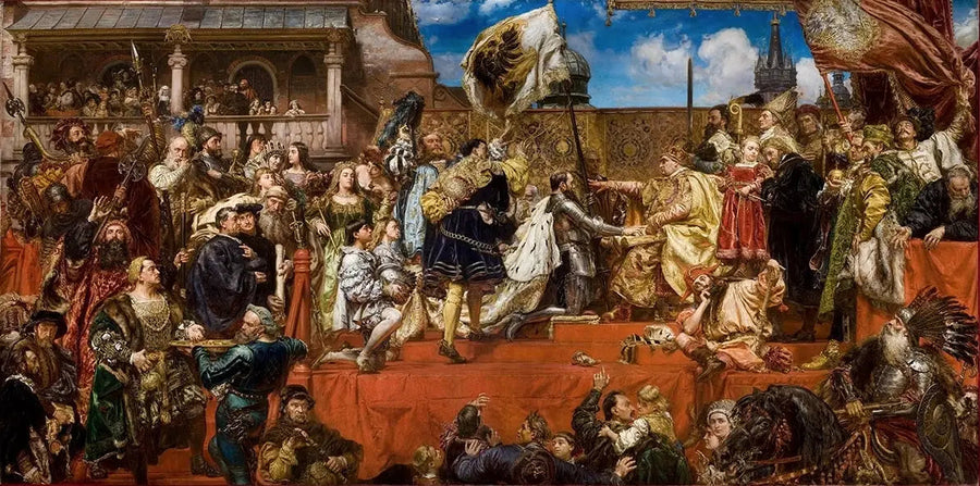 Prussian Homage - Jan Matejko