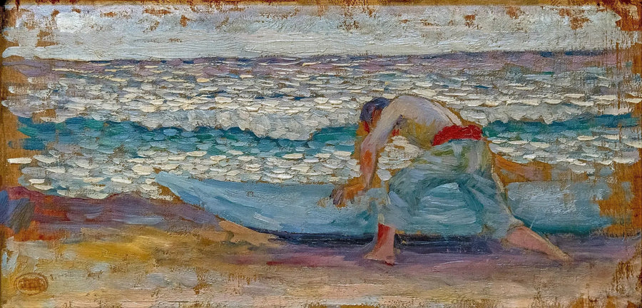 Man in the Boat - Henri-Edmond Cross