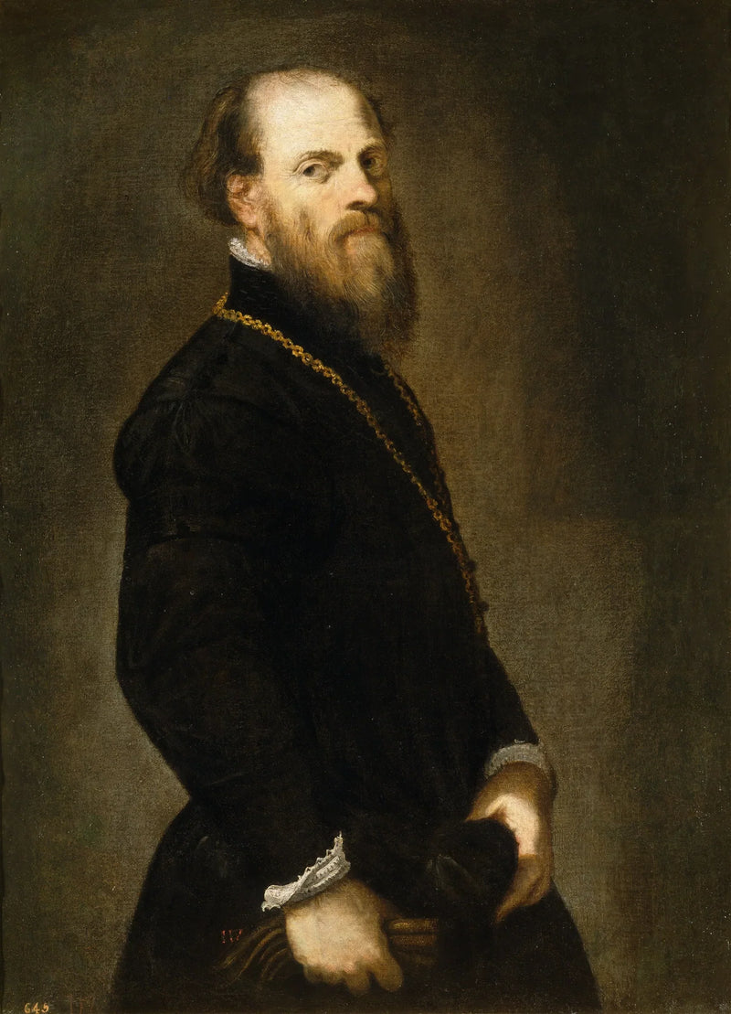 Man with the Golden Chain - Jacopo Tintoretto