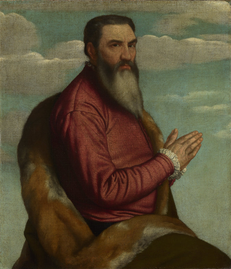 Man with Long Beard - Alessandro Bonvicino