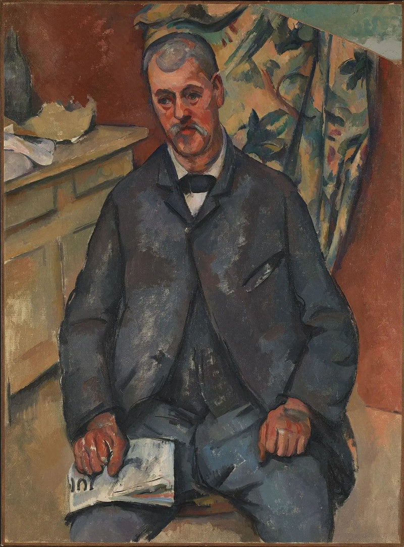 Sitting Man - Paul Cézanne