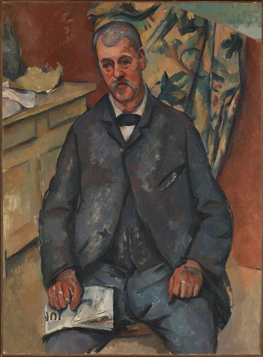 Sitting Man - Paul Cézanne