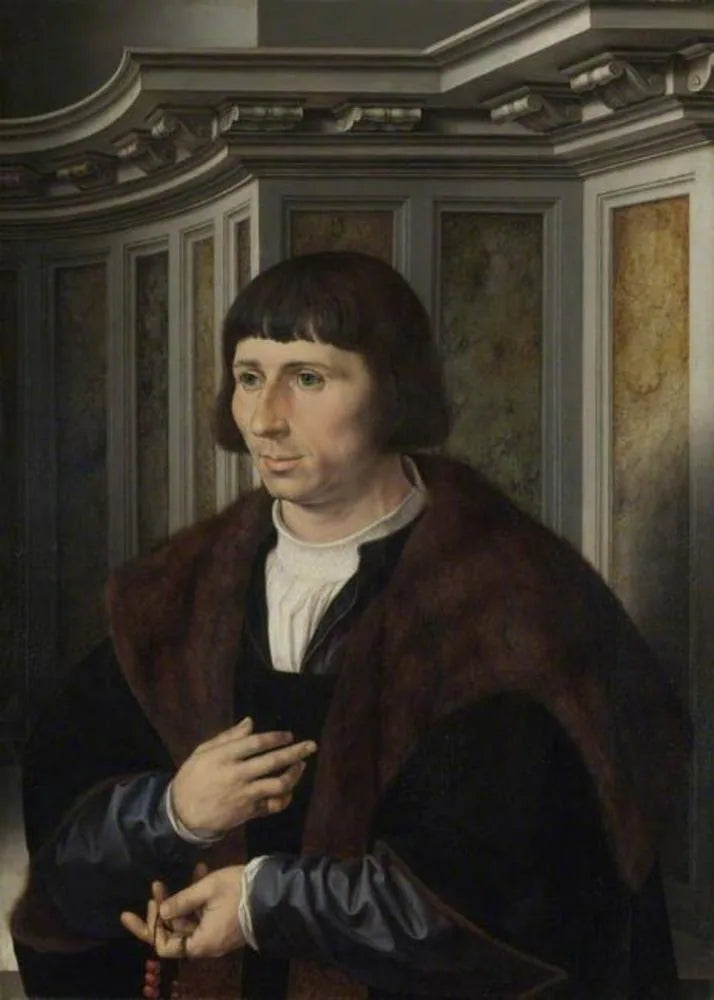 Man with a Rosary - Jan Gossaert