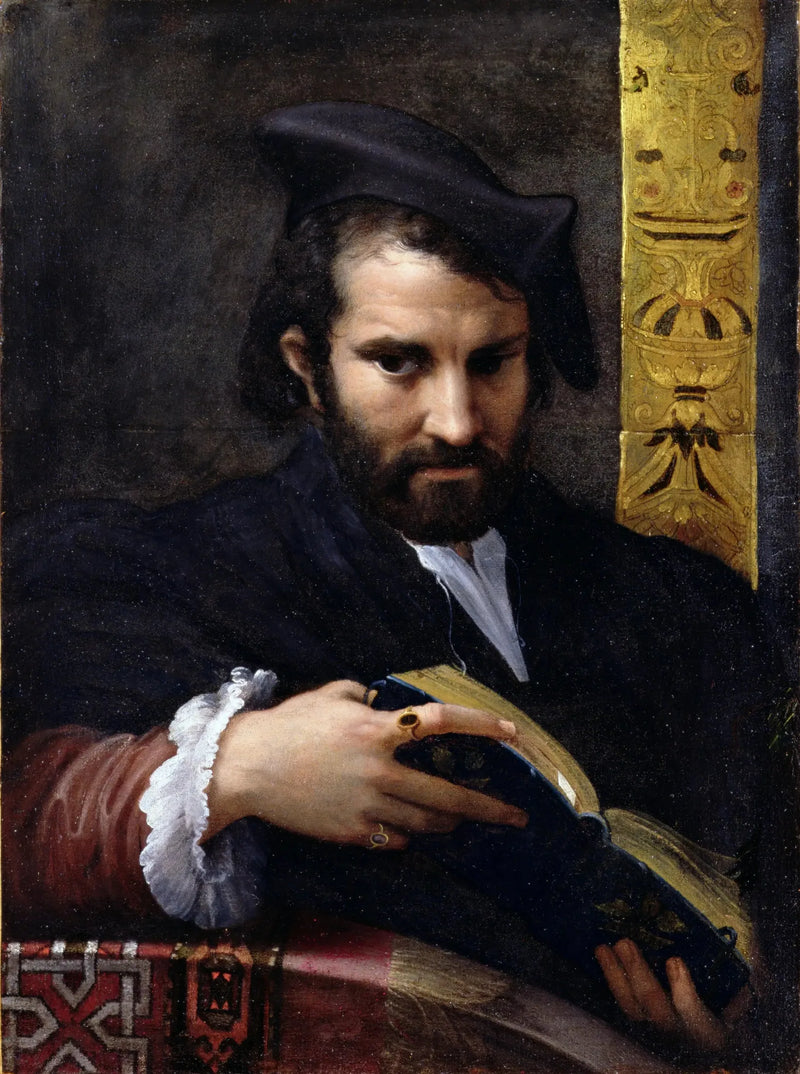 Man with a Book - Parmigianino