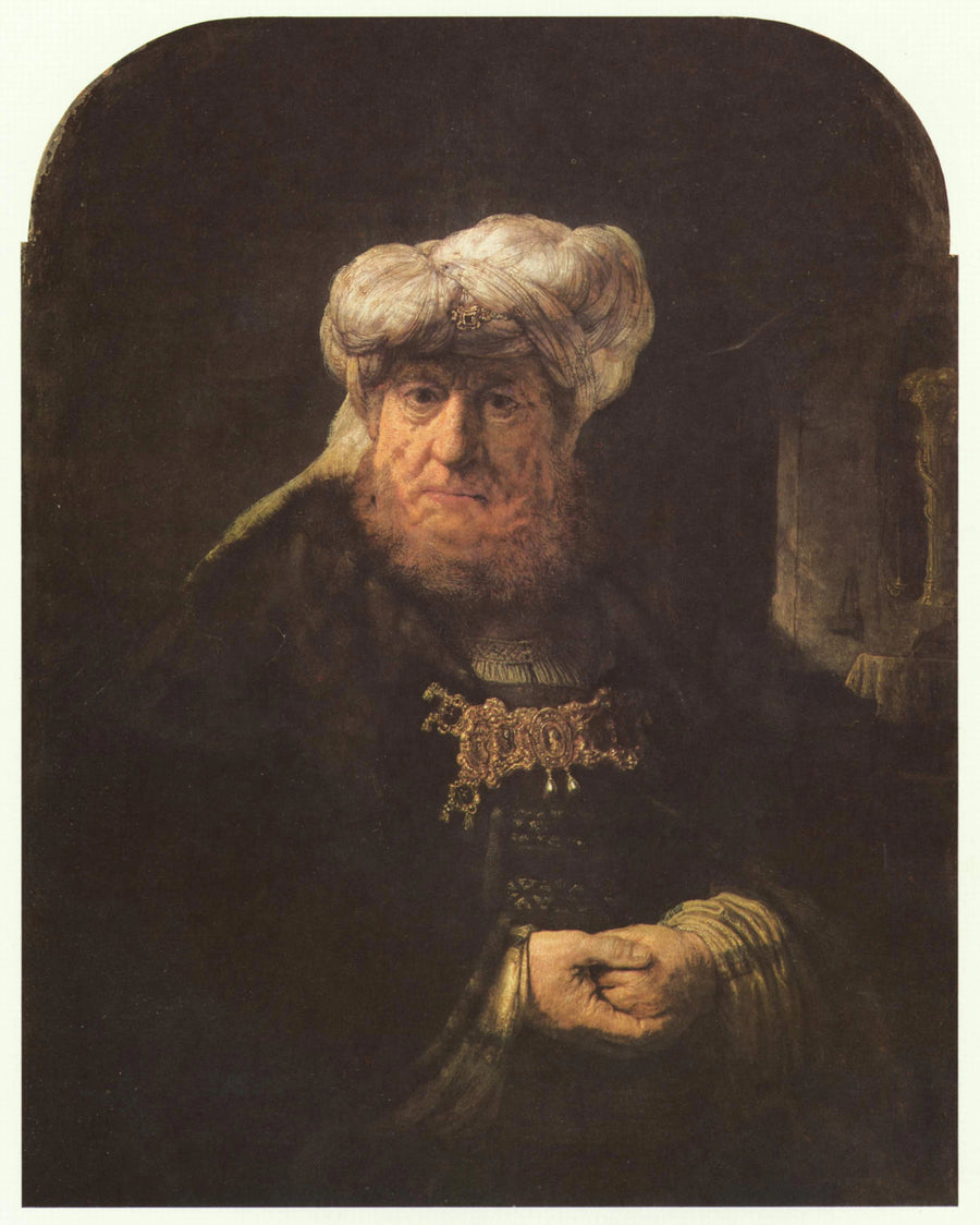 Man in Eastern Costume - Rembrandt