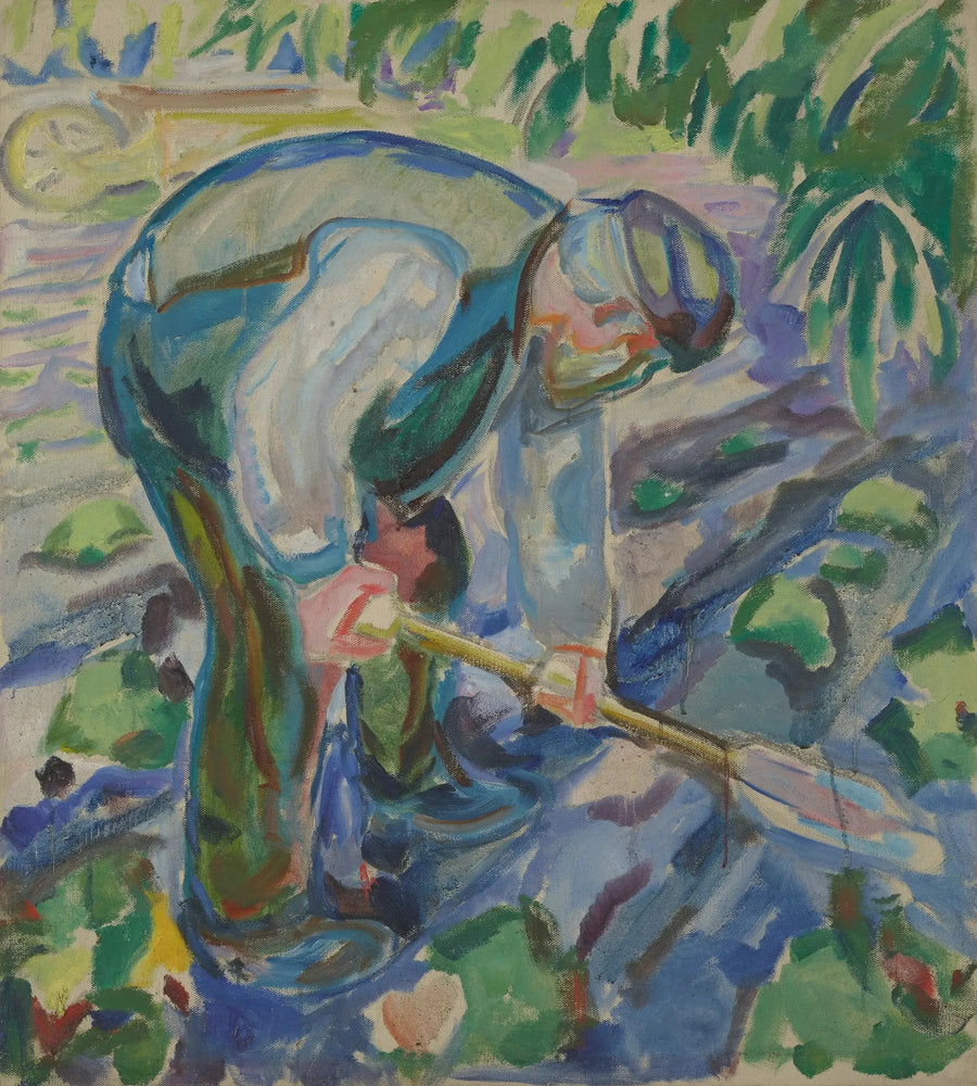 Man Digging - Edvard Munch