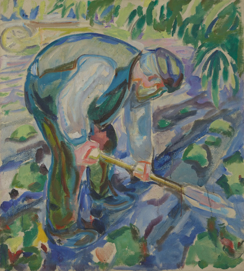Man Digging - Edvard Munch