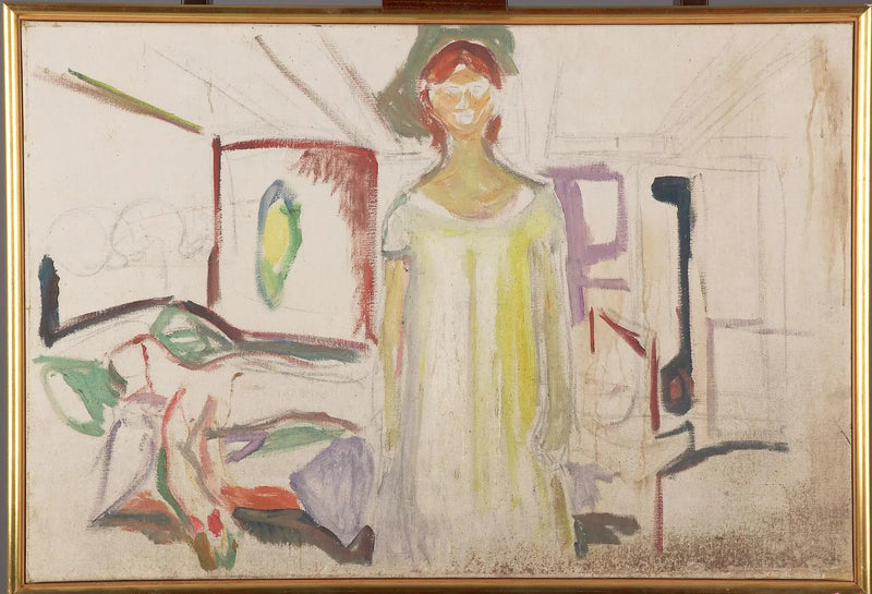 Man and Woman - Edvard Munch