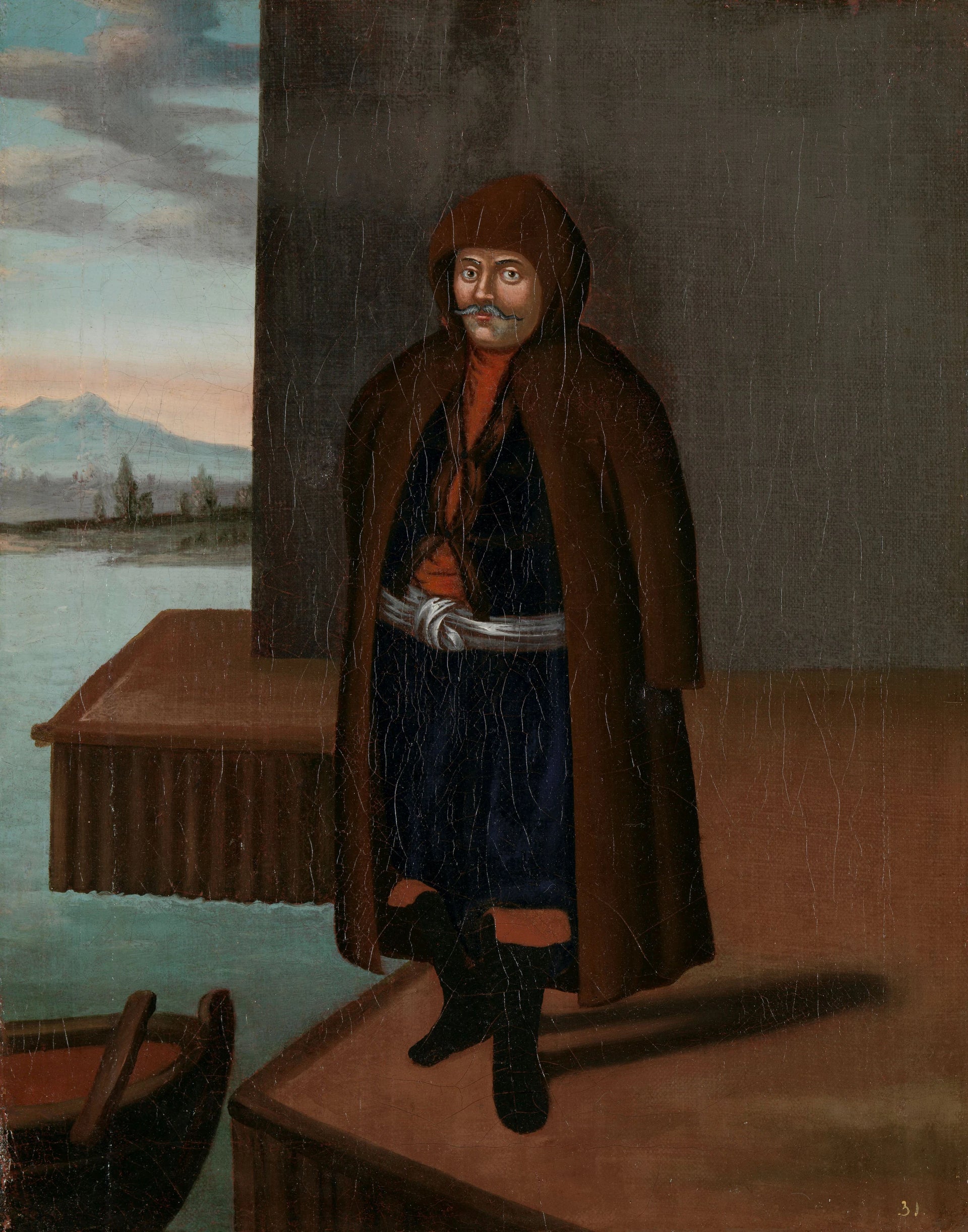 Homme de l'île de Patmos - Jean-Baptiste van Mour