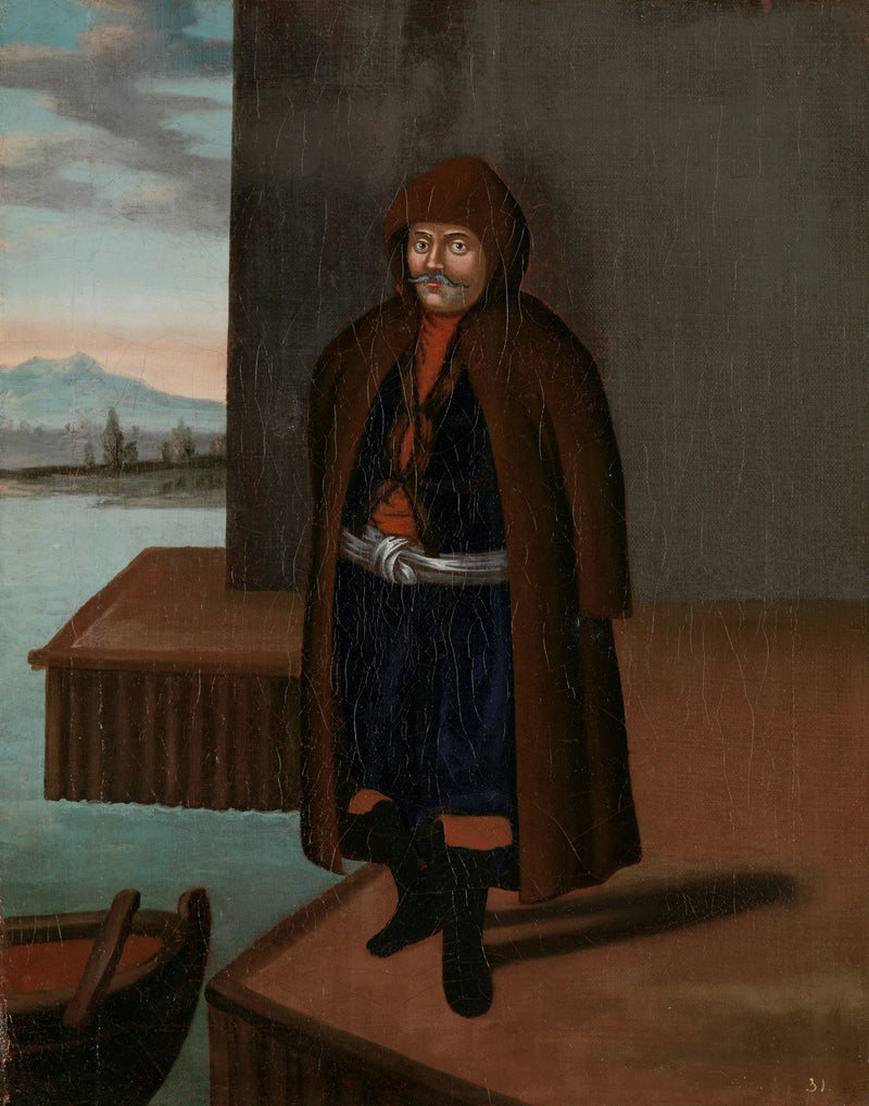 Homme de l'île de Patmos - Jean-Baptiste van Mour