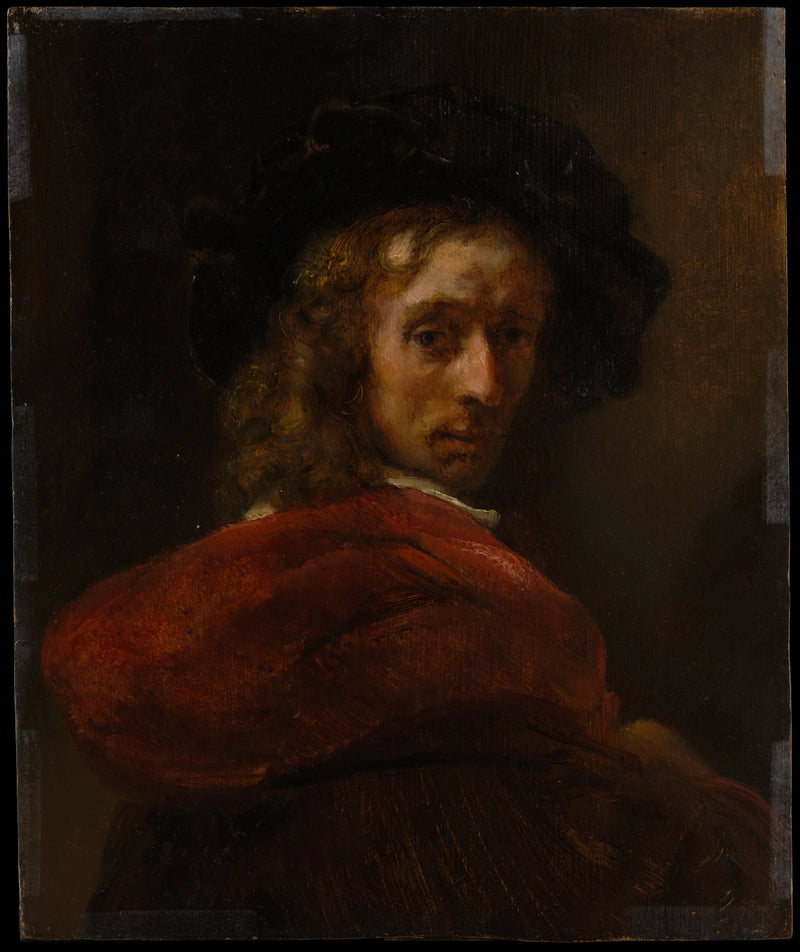 The Man in the Red Coat - Rembrandt