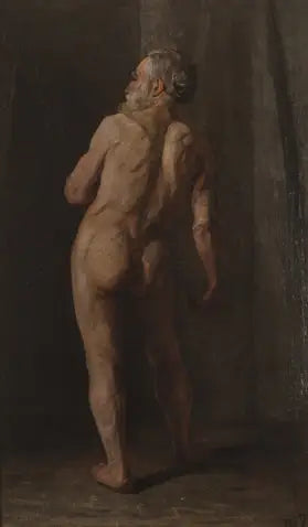 Standing Nude Man - Piet Mondrian