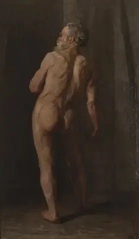 Standing Nude Man - Piet Mondrian