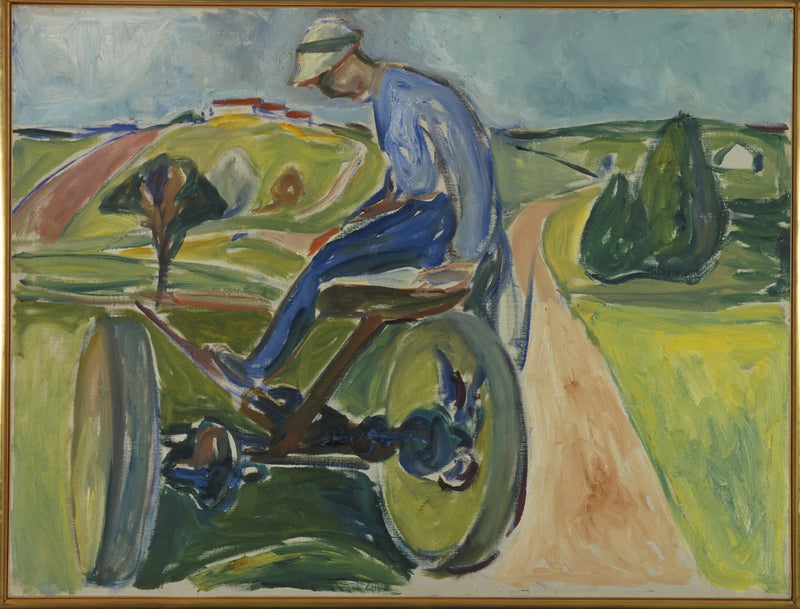Man on the Harvester - Edvard Munch