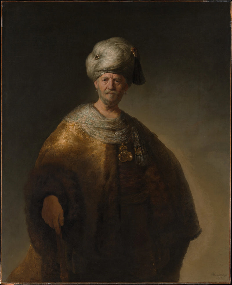 Portrait of an Oriental Noble - Rembrandt