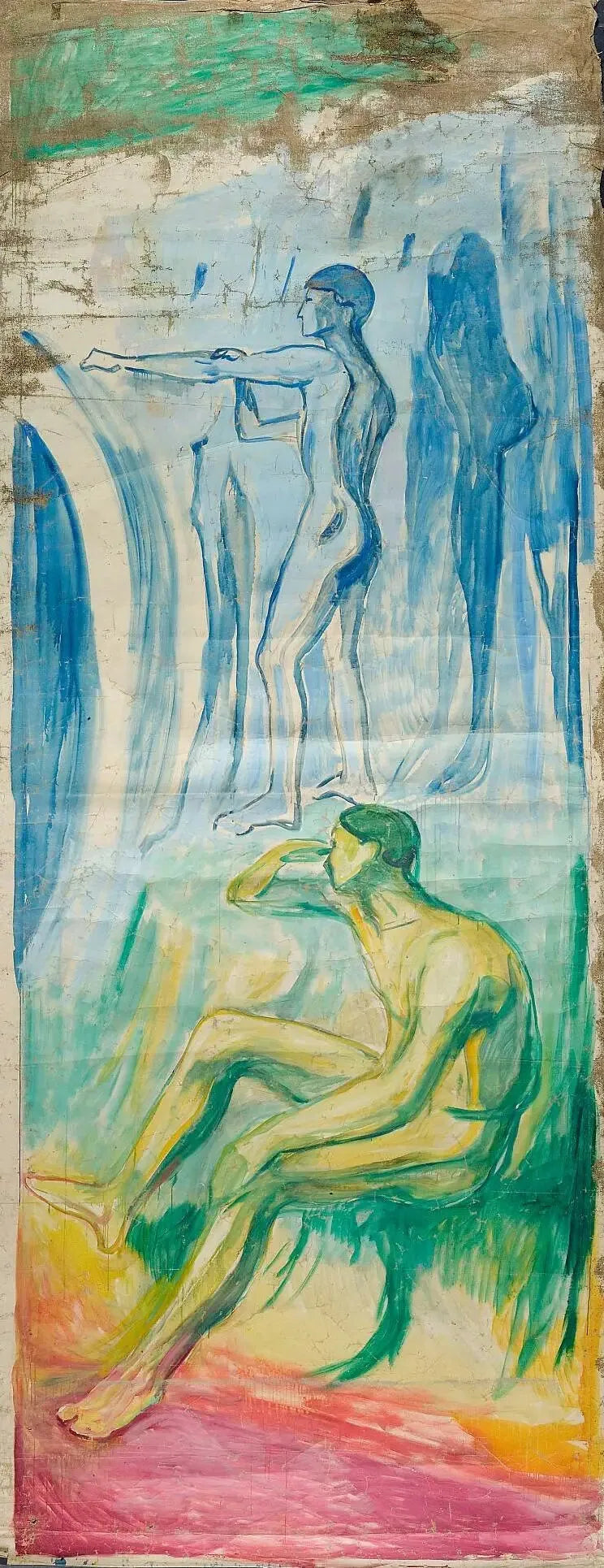 Men Turned Towards the Sun - Edvard Munch