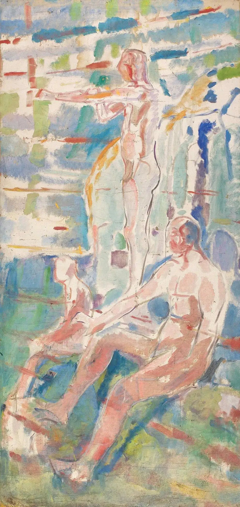 Men Turned Towards the Sun - Edvard Munch