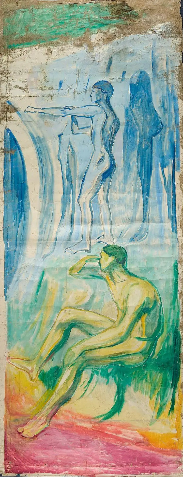 Men Turned Towards the Sun - Edvard Munch