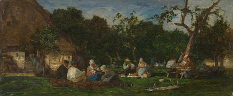 Honfleur: The Saint-Siméon Farm - Eugène Boudin