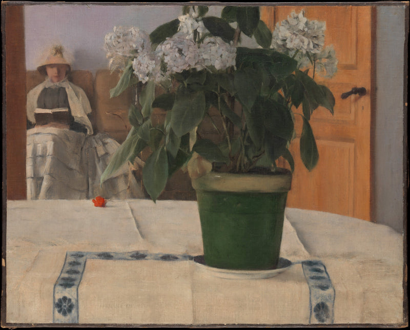 Hydrangea - Fernand Khnopff