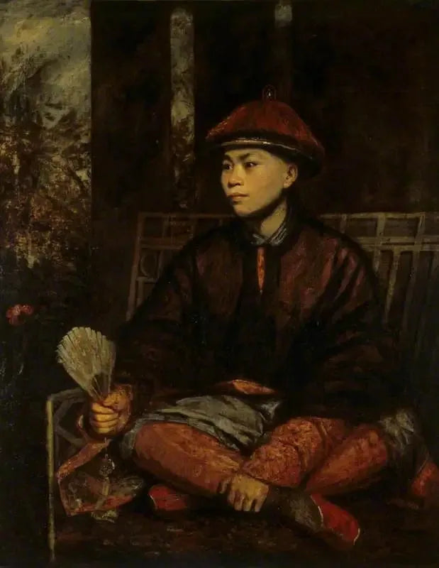 Huang Ya Dong (Wang-Y-Tong) (born around 1753 - active in England 1770/76) - Joshua Reynolds