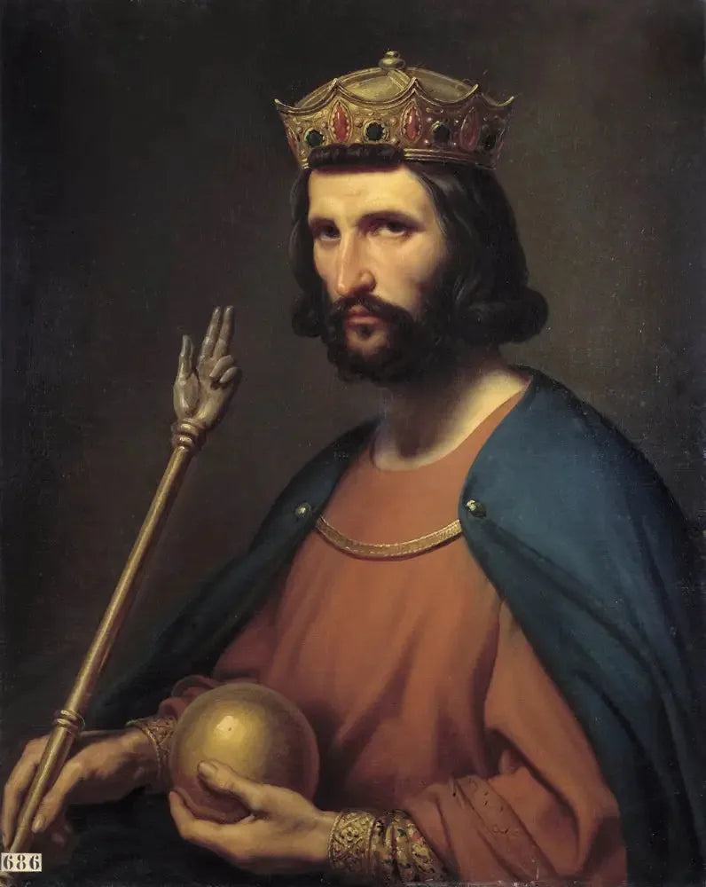 Hugues Capet, King of France (942-996) - Charles de Steuben