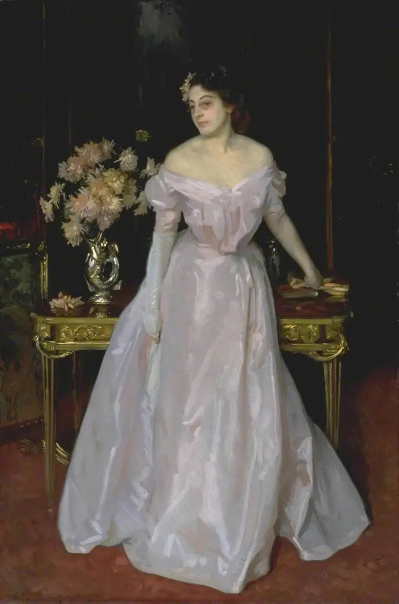 Hylda, fille d'Asher et de Mme Wertheimer - John Singer Sargent image 1 reproduction d’œuvre d’art à l’huile