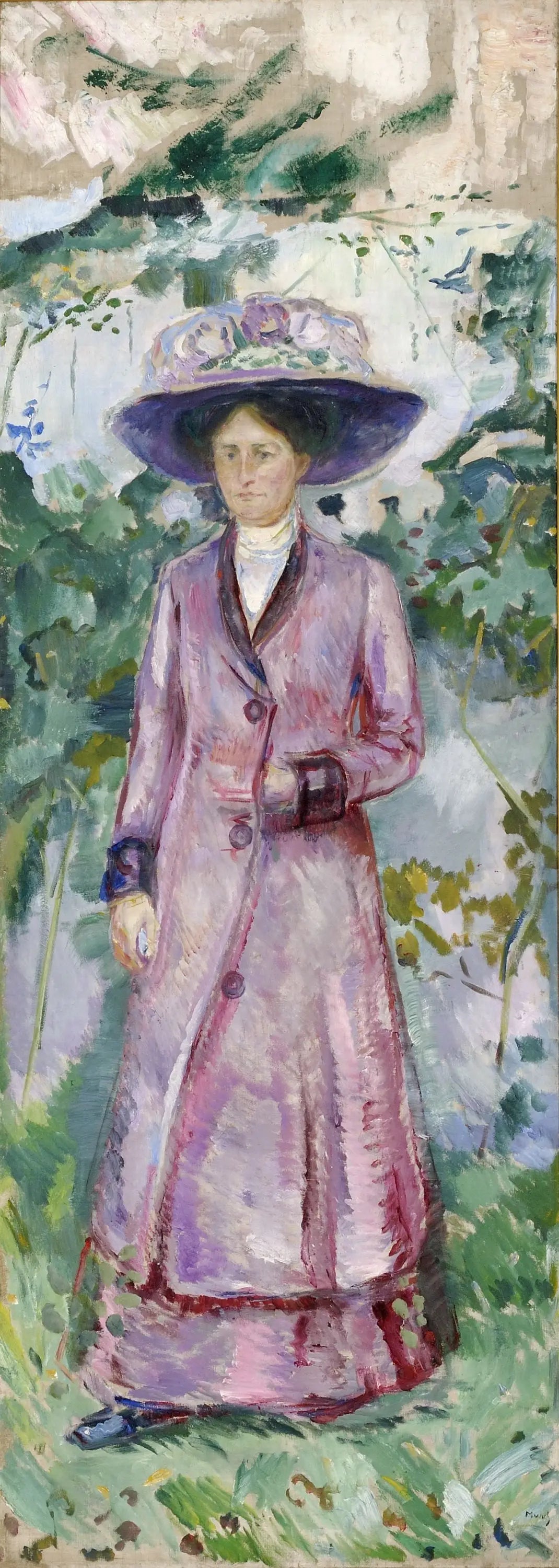 Reproduction du tableau « Ida Roede - Edvard Munch » par Alpha Reproduction en peinture à l’huile