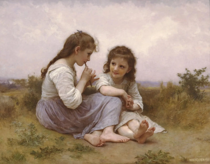 Childish Idylle - Bouguereau