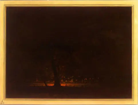 Ignis Fatuus, Rio Uruguay - George Catlin