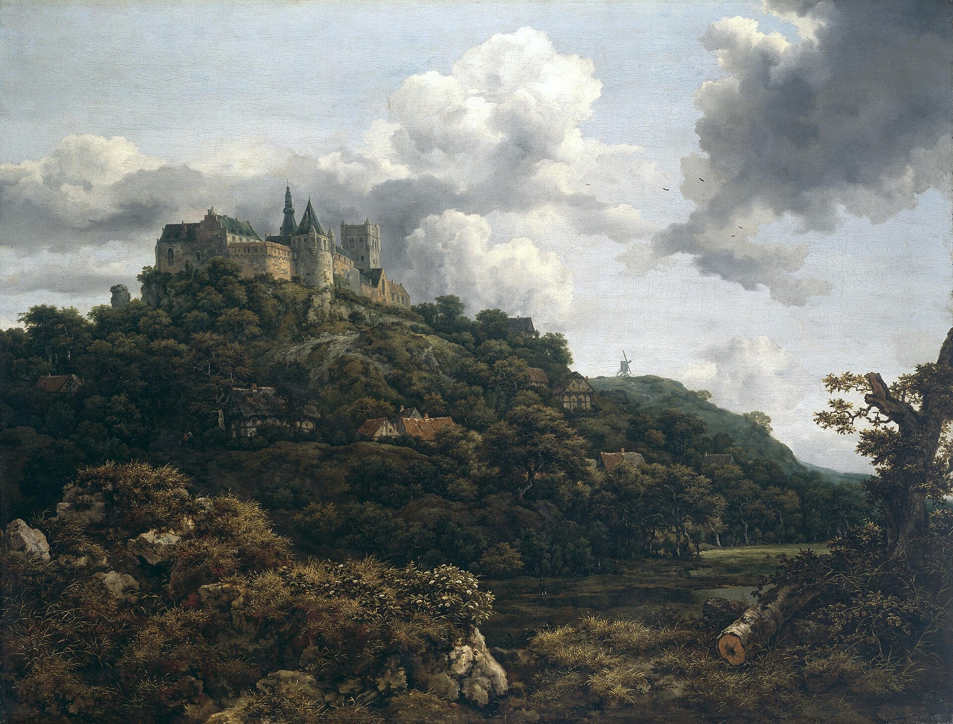 Château de Bentheim - Jacob van Ruisdael