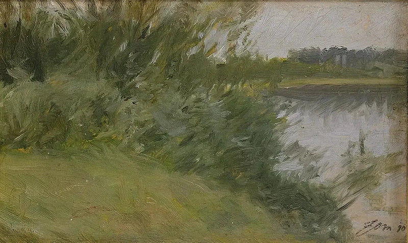 Island at Saxviken - Anders Zorn