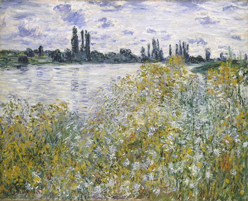 Île aux Fleurs near Vétheuil W598 - Claude Monet