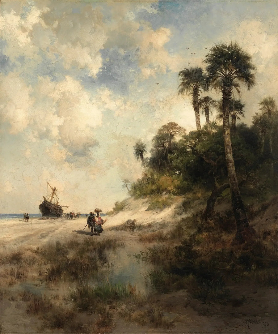 Fort George Island, Florida - Thomas Moran