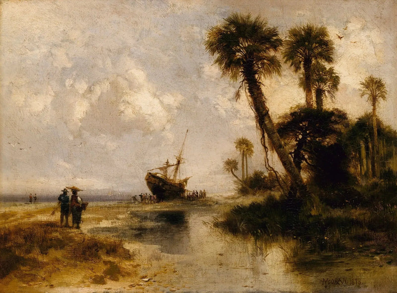Fort George Island, Florida - Thomas Moran